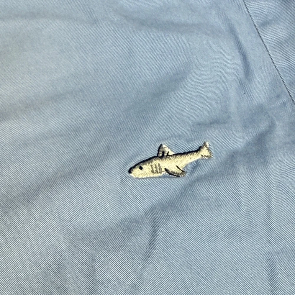 Polo Ralph Lauren Shorts Mens 42‎ Blue Fish Print Stretch Classic Fit